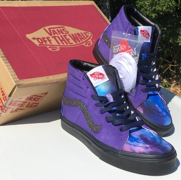 💥SOLD💥VANS SK8-Hi "Celestial Royalty" Cosmic Galaxy Sz 7 - Picture 6 of 16